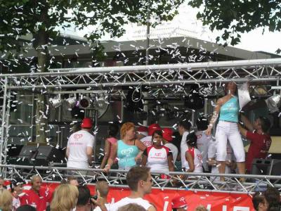 Dance Parade in Rotterdam 2004 at Schouwburgplein