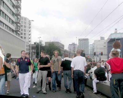 Dance Parade in Rotterdam 2004