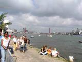 Rotterdam Beach at Leuvehoofd, near Erasmus bridge
