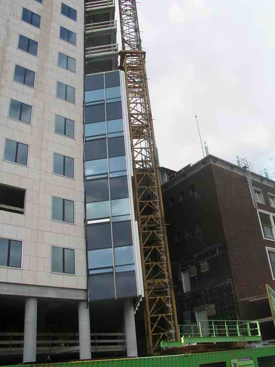 New building erected at Boompjes Rotterdam