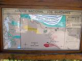 Mapa Glaciar Perito Moreno -2004