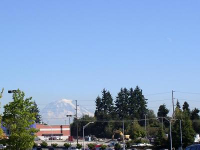 Mt. Ranier from Tacoma Mall