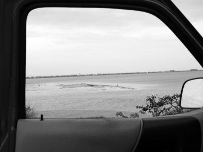 Banana River through the window