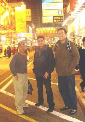 With Sax at Mongkok