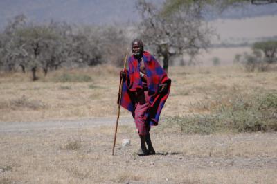 Old Masai man / Oude Masai