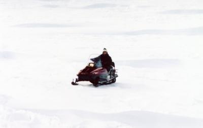 I learned to skidoo this week