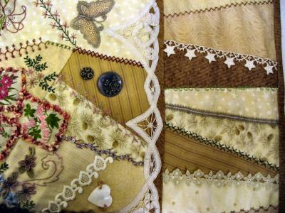 Maureen's quilt detail