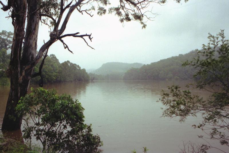 St Albans Common in flood, 1992