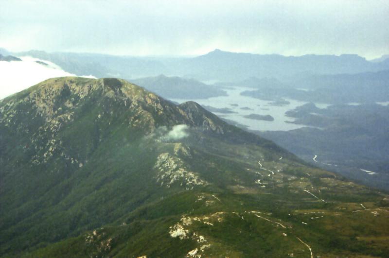 Lake Burbury in distance