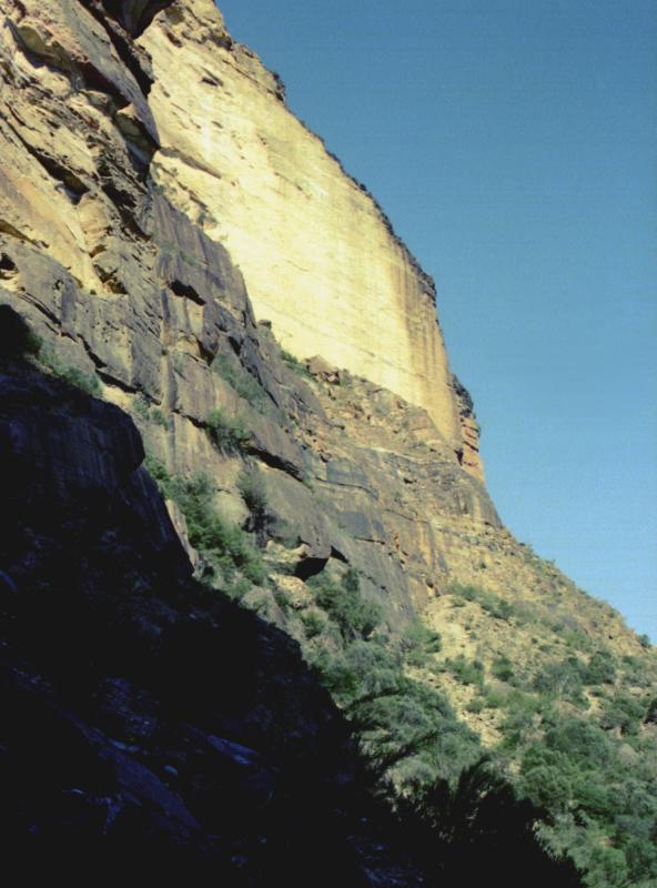 Katoomba Landslide from below