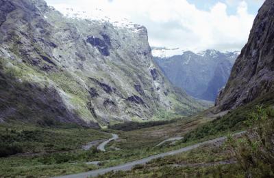 Below Homer Tunnel