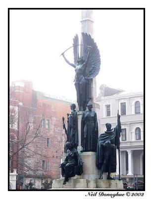 Statue in the Mist