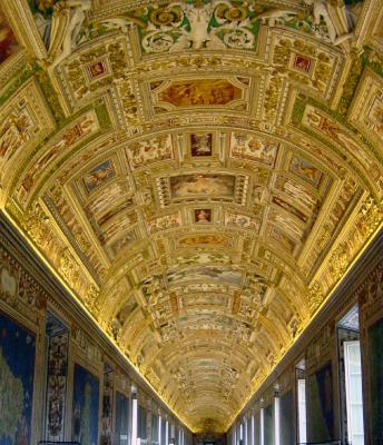 Inside Sistine Museum