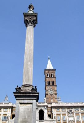 Column and Spire - Santa Maria Maggiore