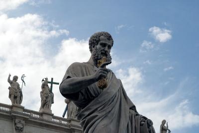 Detail of Statue - Piazza San Pietro