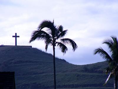 cross in distance