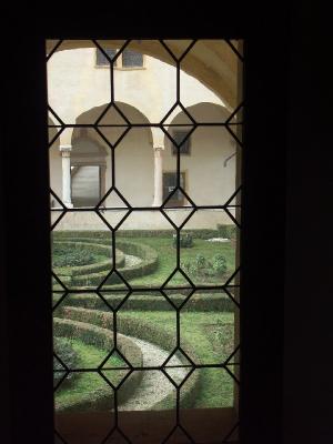 Praglia Abbey Cloister