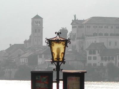 St Julius behind the lantern