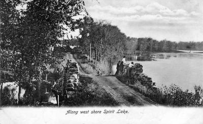 West Shore Spirit Lake 1907