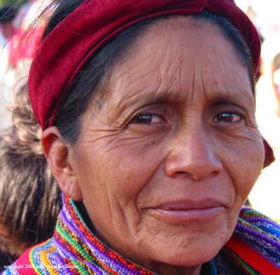 market woman, santiago atitlan, guatemala