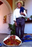 man at the door, antigua, guatemala