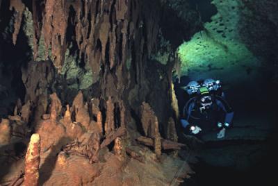 Underwater - Caves - Cavernas