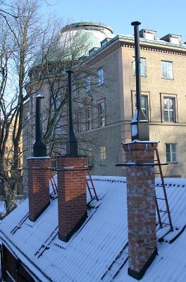 The chimneys