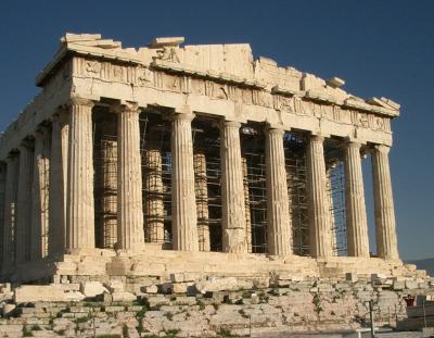 Parthenon from west side