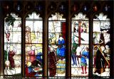Medieval glass, St. Mary, Fairford