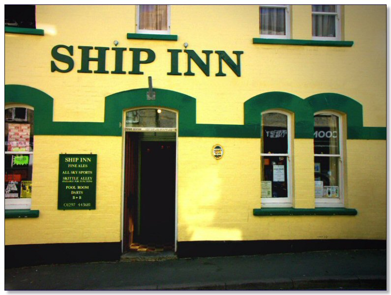 An inn in Lyme Regis