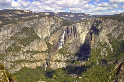 Yosemite Falls from Glacier Point