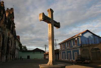in front of Iglesia de La Merced