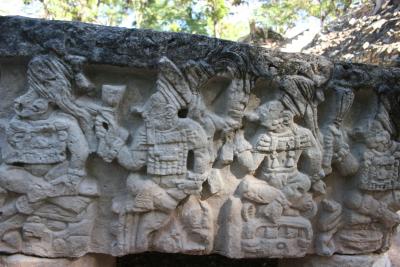 Altar Q, depicting 16 great kings of Copan