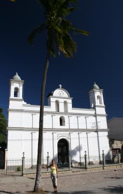 church in the town of Copan Ruinas