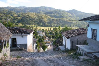 the town of Copan Ruinas