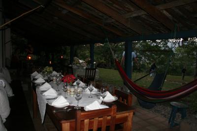 nice dinner in Hacienda San Lucas