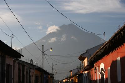 Antigua is surrounded by 3 massive volcanoes!