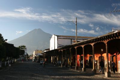 Antigua is surrounded by 3 massive volcanoes!