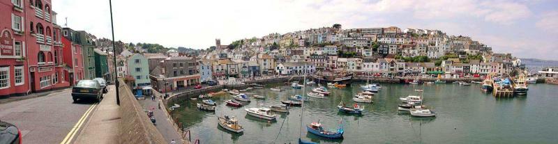 Brixham Harbor Panorama 2