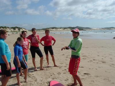 Surf instructor #1, Amy (Anna Bay Surf School at One Mile Beach)