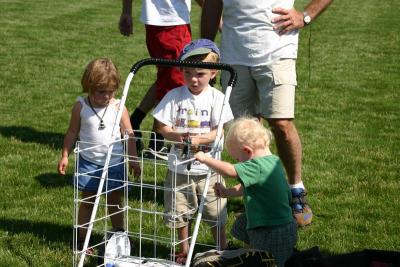 Kids go shopping