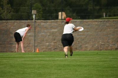 Jenny scores (with Shane observing A finals)