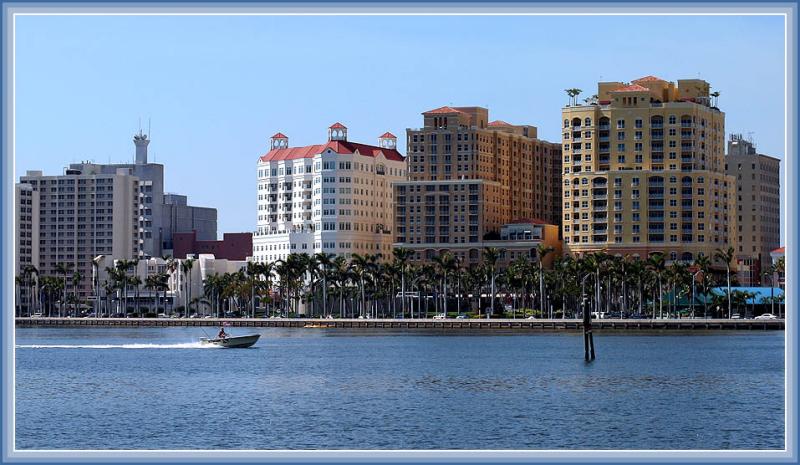 Riding the Motor Boat Down the Intercoastal