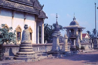 Old Korat Temple Courtyard