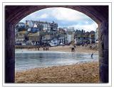 Through the archway, St. Ives, Cornwall