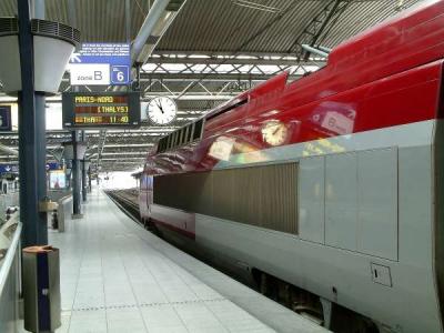 Brussels: Thalys Train to Paris