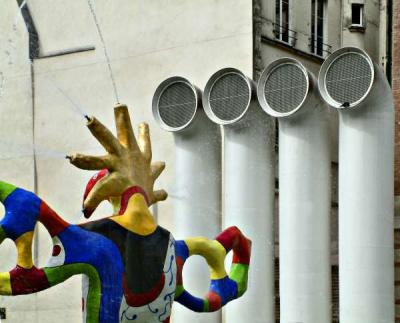 Man, Pipes, Bird