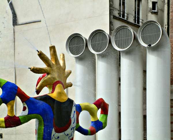 Man, Pipes, Bird