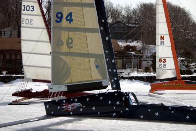 Three Ice Boats