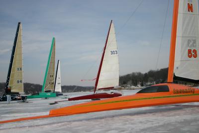 Five Ice Boats